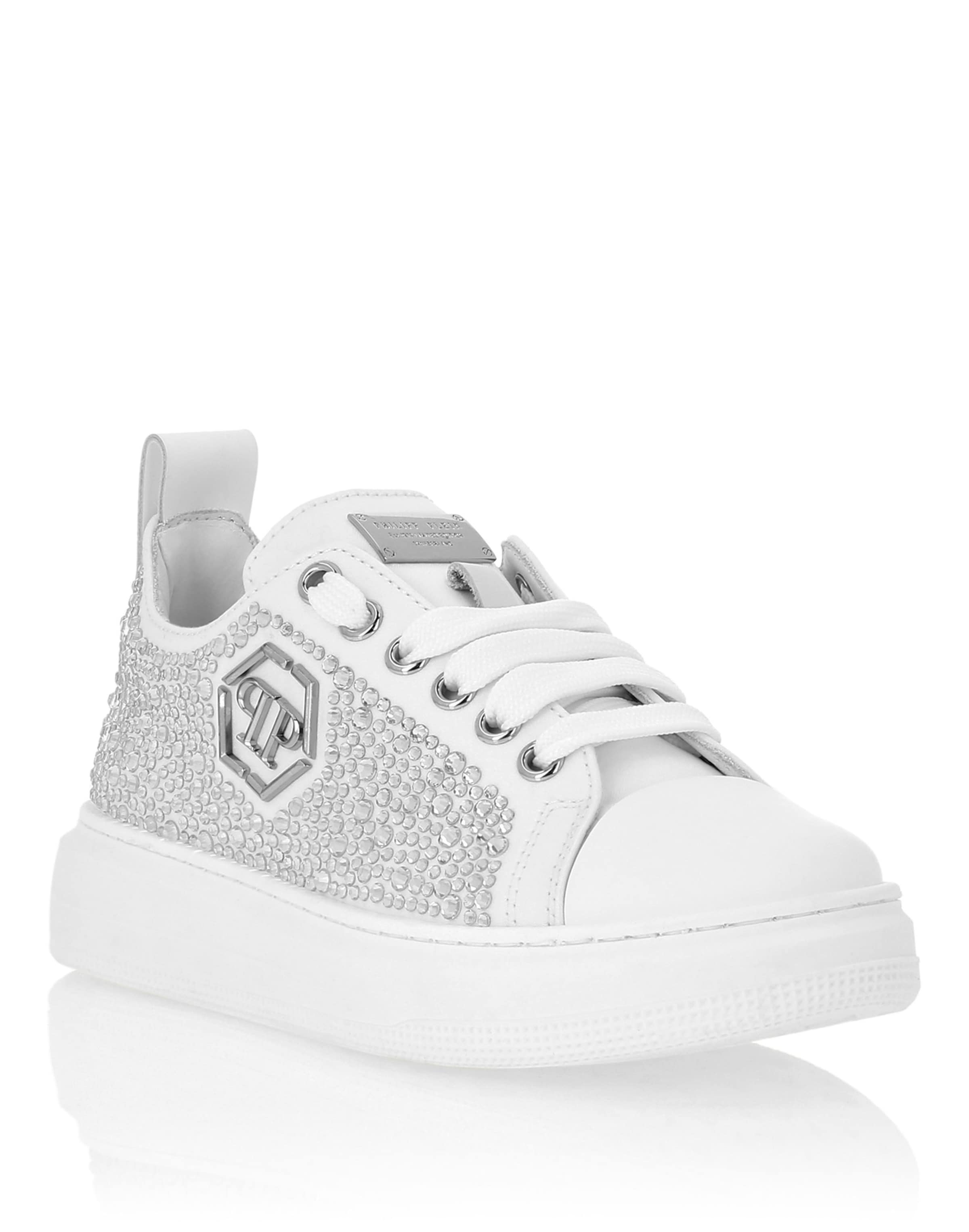 Philipp Plein Sneaker 'Hexagon' in 29 in silber / weiß, Produktansicht