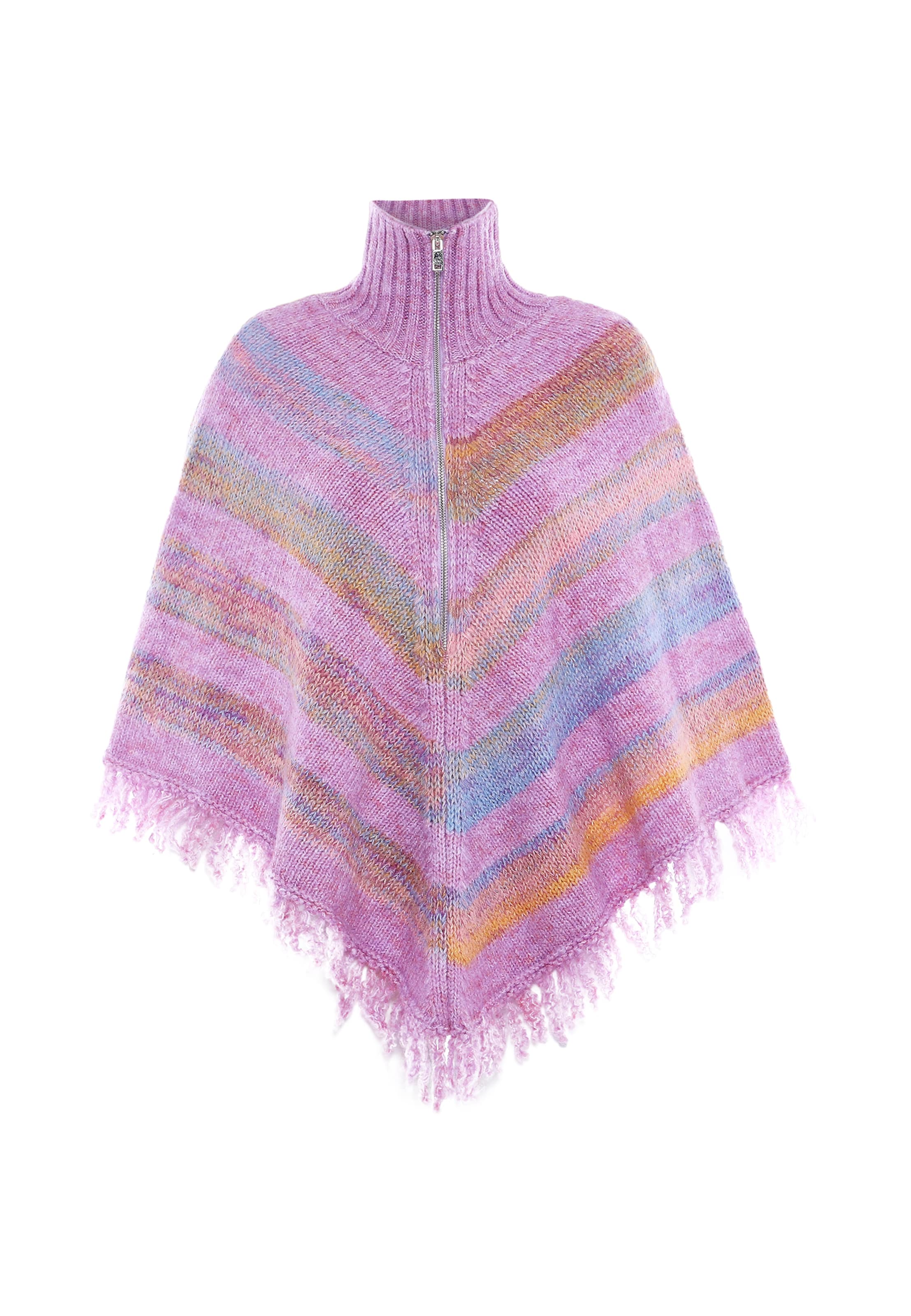 ebeeza Peleryna w kolorze fioletowy: przód