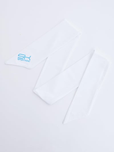Fascia tergisudore in One Size SPORTKIND di colore bianco, Visualizzazione prodotti