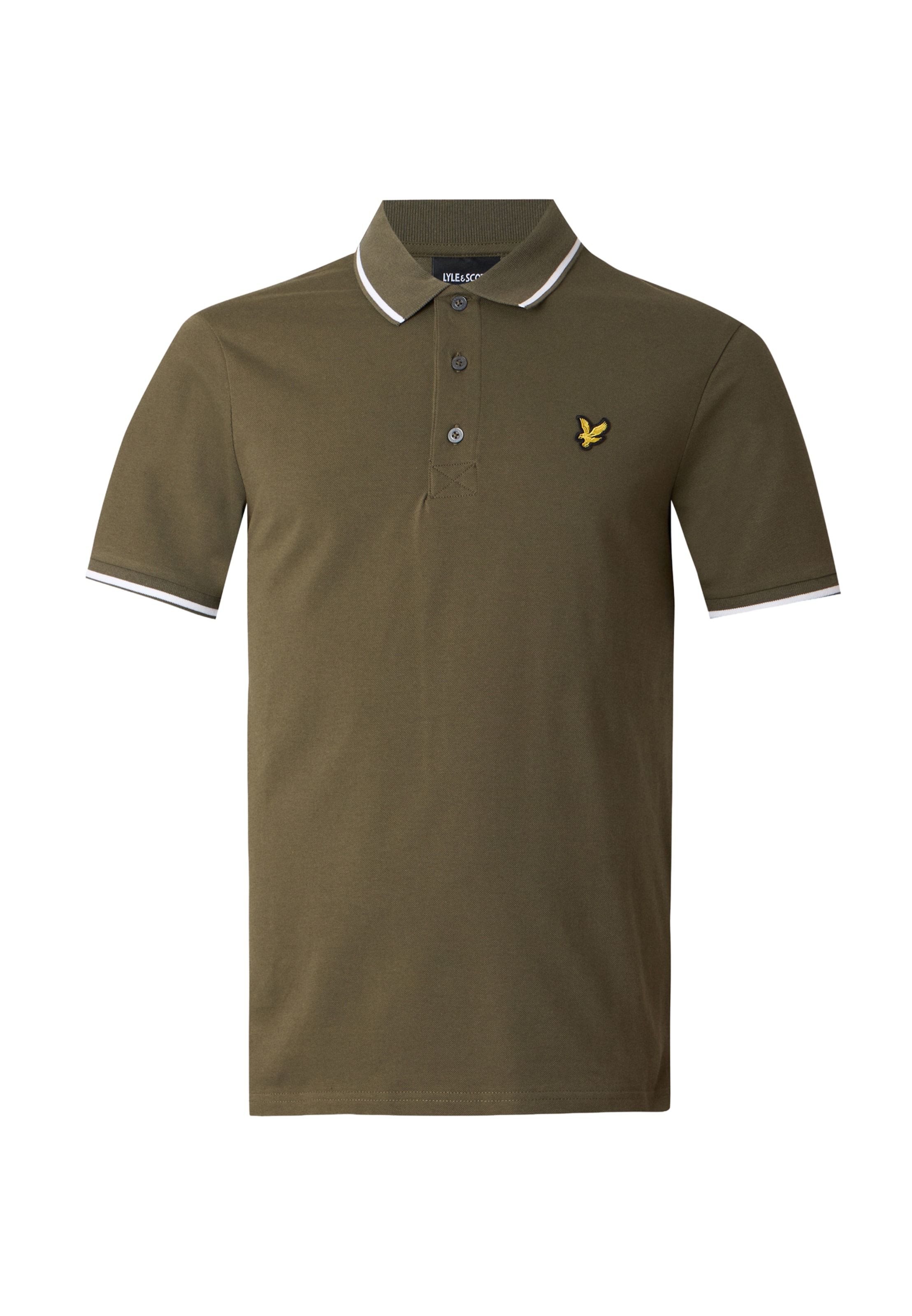 Maglietta di Lyle & Scott in verde: frontale
