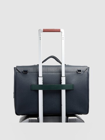 Sac d’ordinateur portable Piquadro en bleu