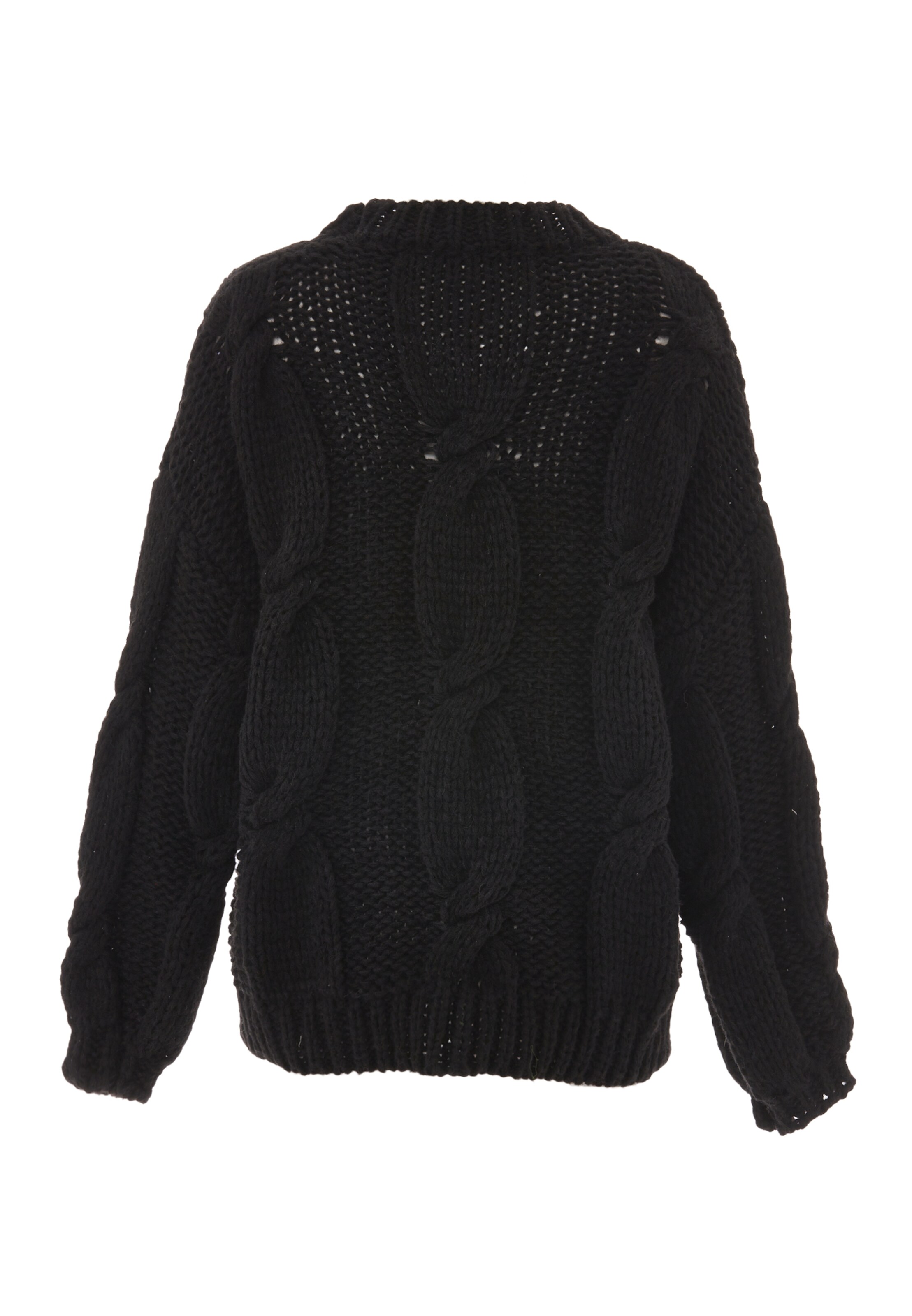ebeeza Pullover in Schwarz