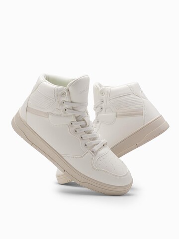 Ombre Sneakers hoog 'Fosh-0139' in Wit