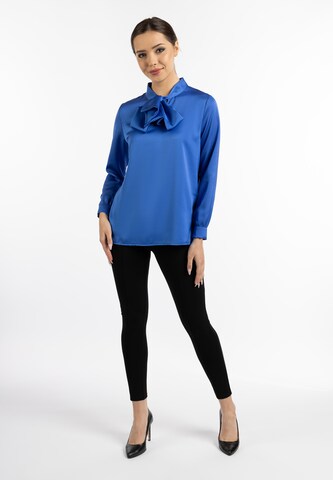 faina Bluse in Blau