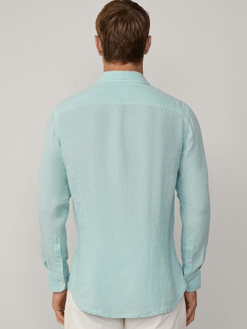 Hackett London Regular Fit Hemd 'Ess' in Grün