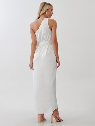 Chancery Evening Dress 'HESTER' in White: back