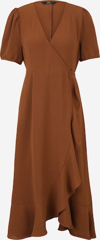 Only Petite Dress 'METTE' in Brown: front