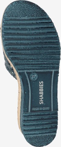 SHABBIES AMSTERDAM Mules in Blue