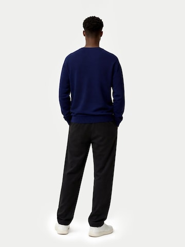 GOBI Cashmere Tröja 'Men's Essential Cashmere V-Neck Sweater' i blå