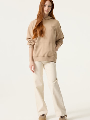 GARCIA Μπλούζα φούτερ σε καφέ