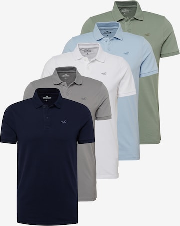 HOLLISTER Poloshirt in Blau: predná strana