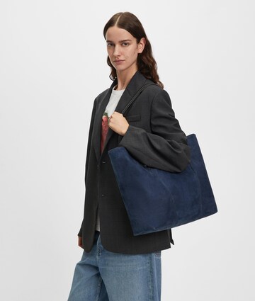 Liebeskind Berlin Shopper in Blau: Vorderseite