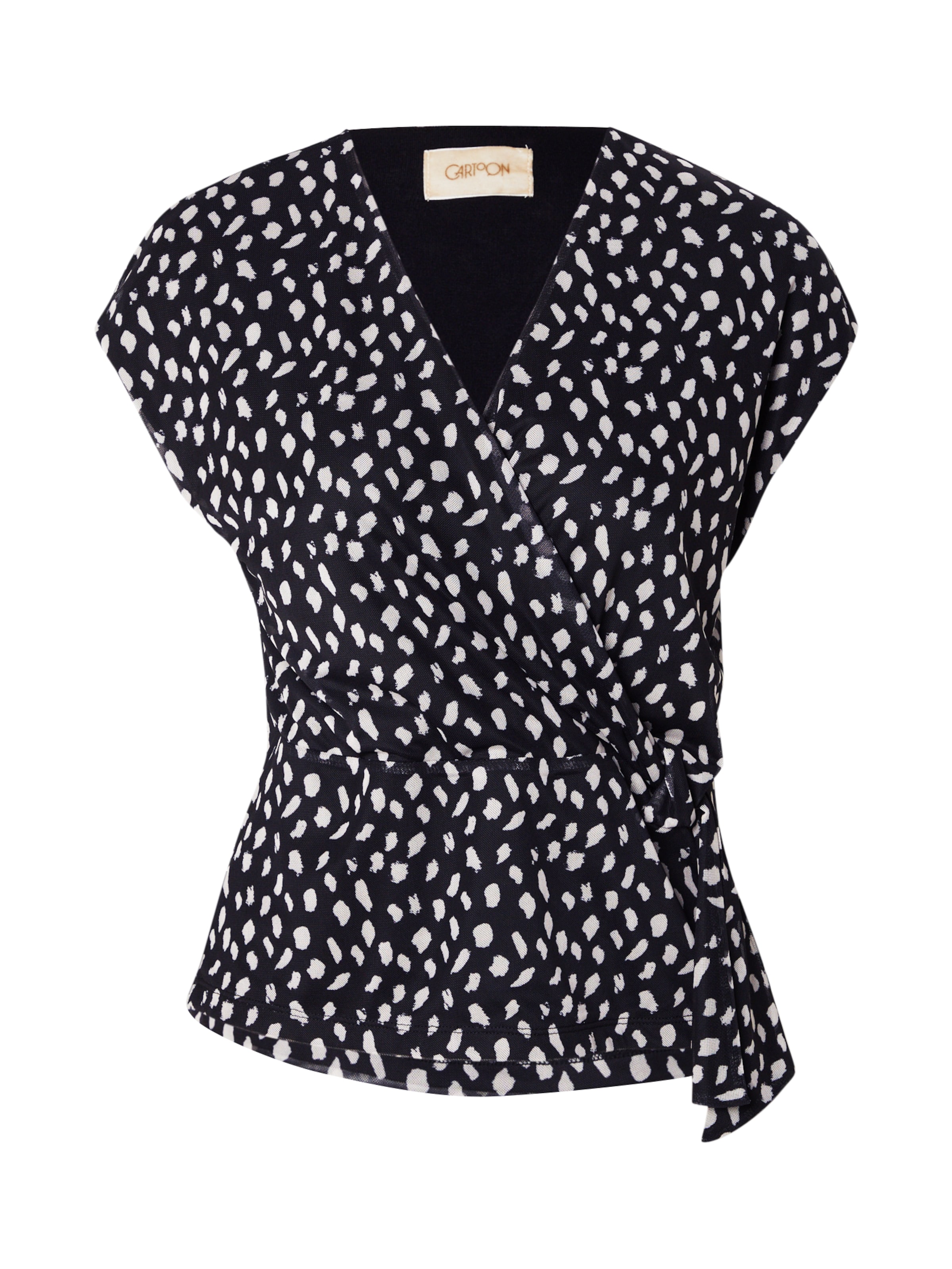 juoda Cartoon Palaidinė: priekis