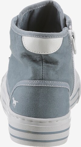 MUSTANG High-Top Sneakers in Blue