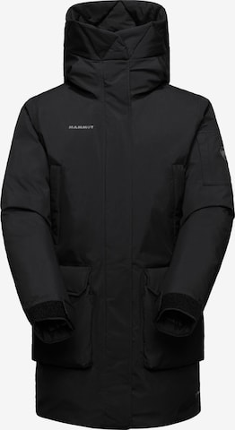 MAMMUT Outdoorjacke ‘Floeberg HS’ in Schwarz: Vorderseite