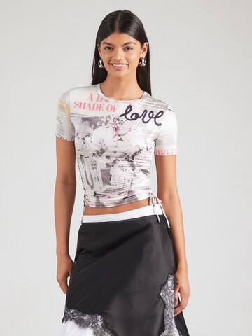 Desigual - Camisa 'BOADORA' em bege: frente