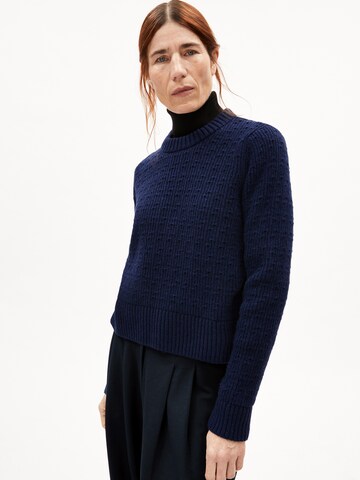 ARMEDANGELS Trui 'Fabiolaa' in Blauw: voorkant
