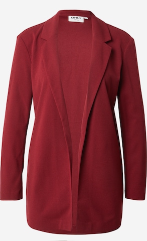 Blazer 'ONLLACY-EVI' di ONLY in rosso: frontale