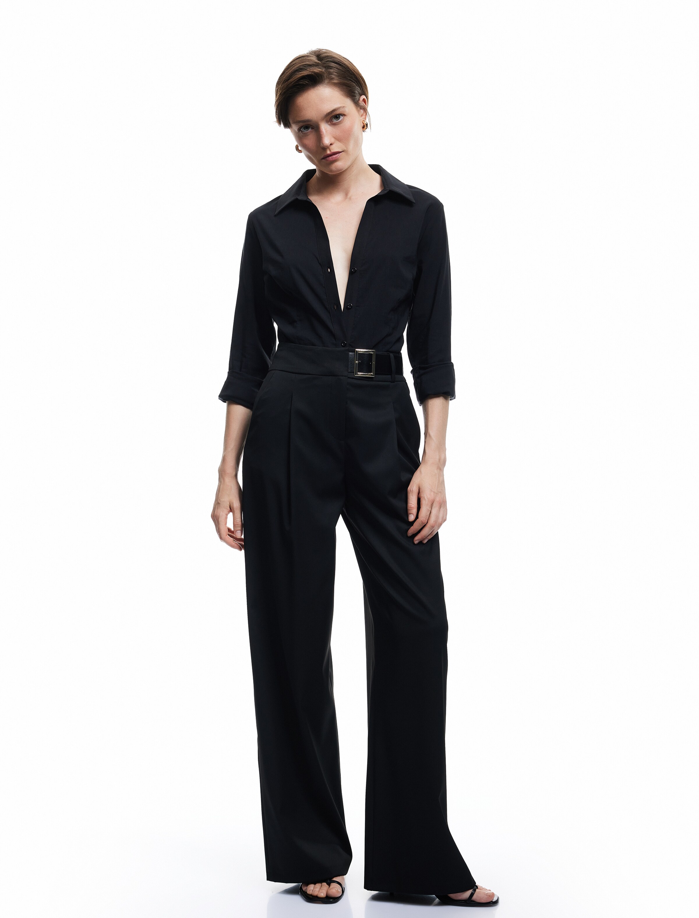 Koton Bluse in Schwarz