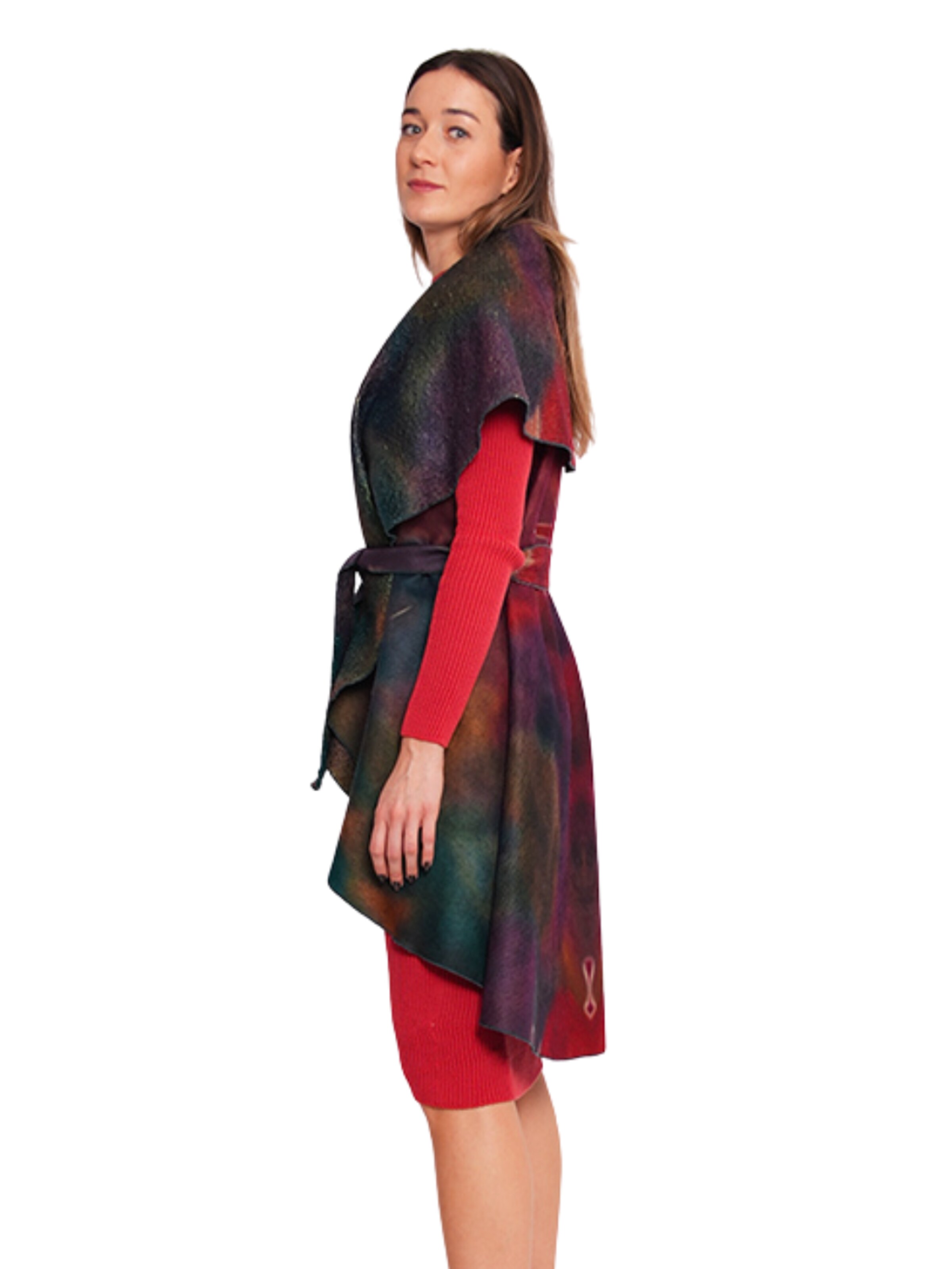 Csillag Zsuzsi - Chaleco 'Dina' en lila