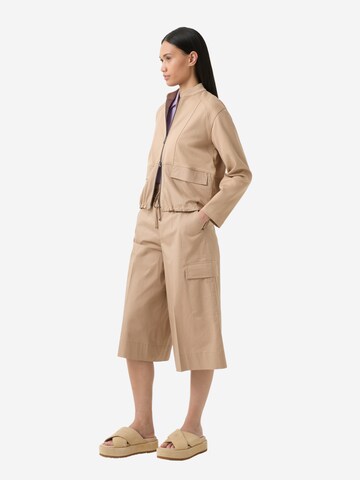 BOGNER Wide Leg Hose in Beige
