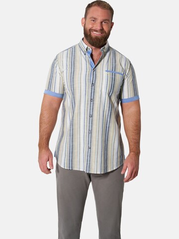 Jan Vanderstorm Comfort fit Button Up Shirt 'Rorek' in Green: front