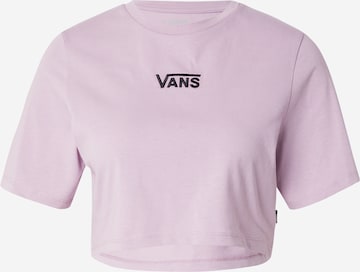 T-shirt VANS en violet : devant