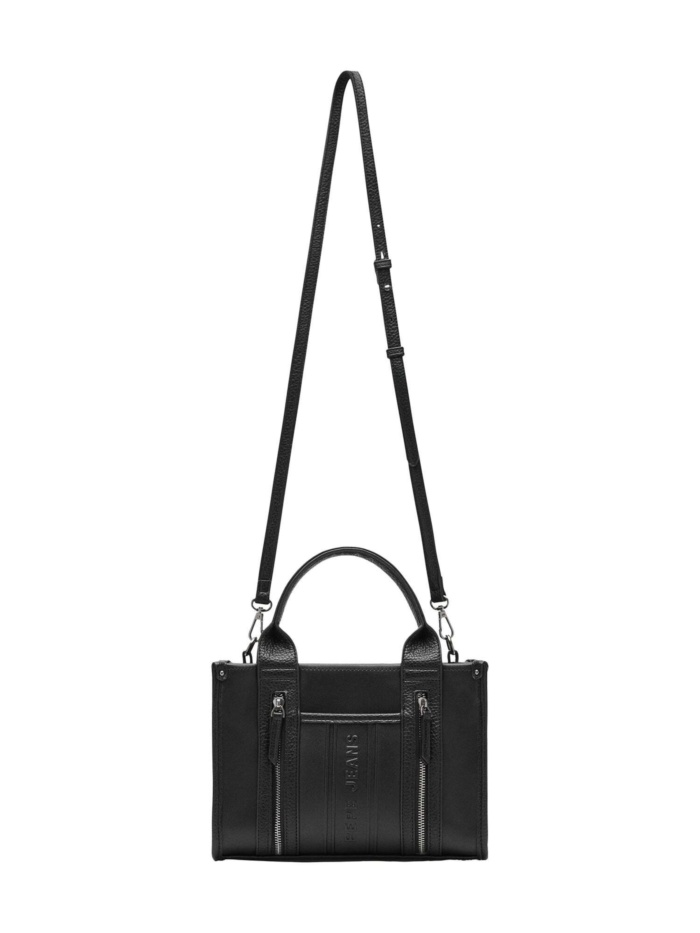 Pepe Jeans Handtasche 'Zadie Maze' in Schwarz