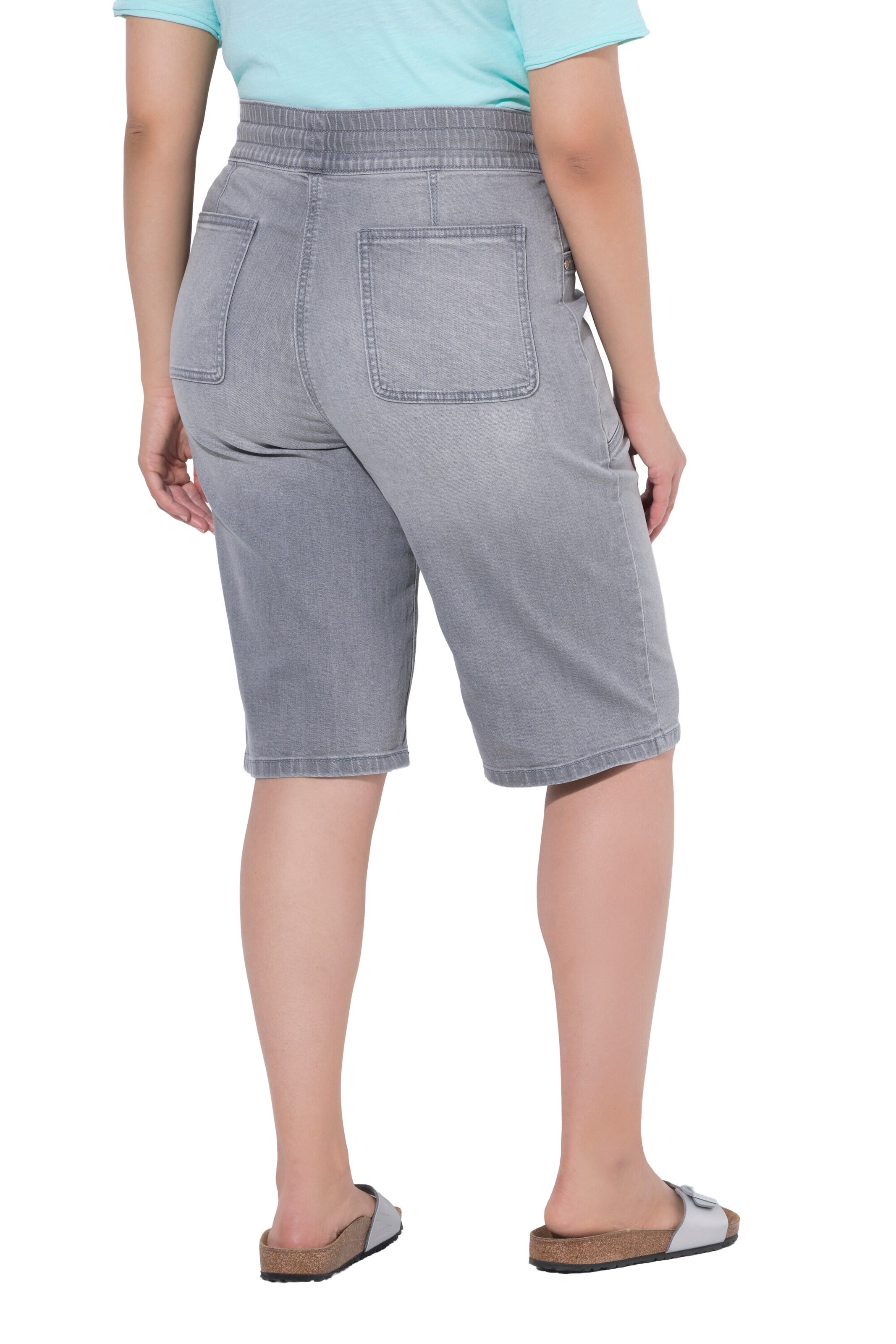 Ulla Popken Regular Jeans in Grey