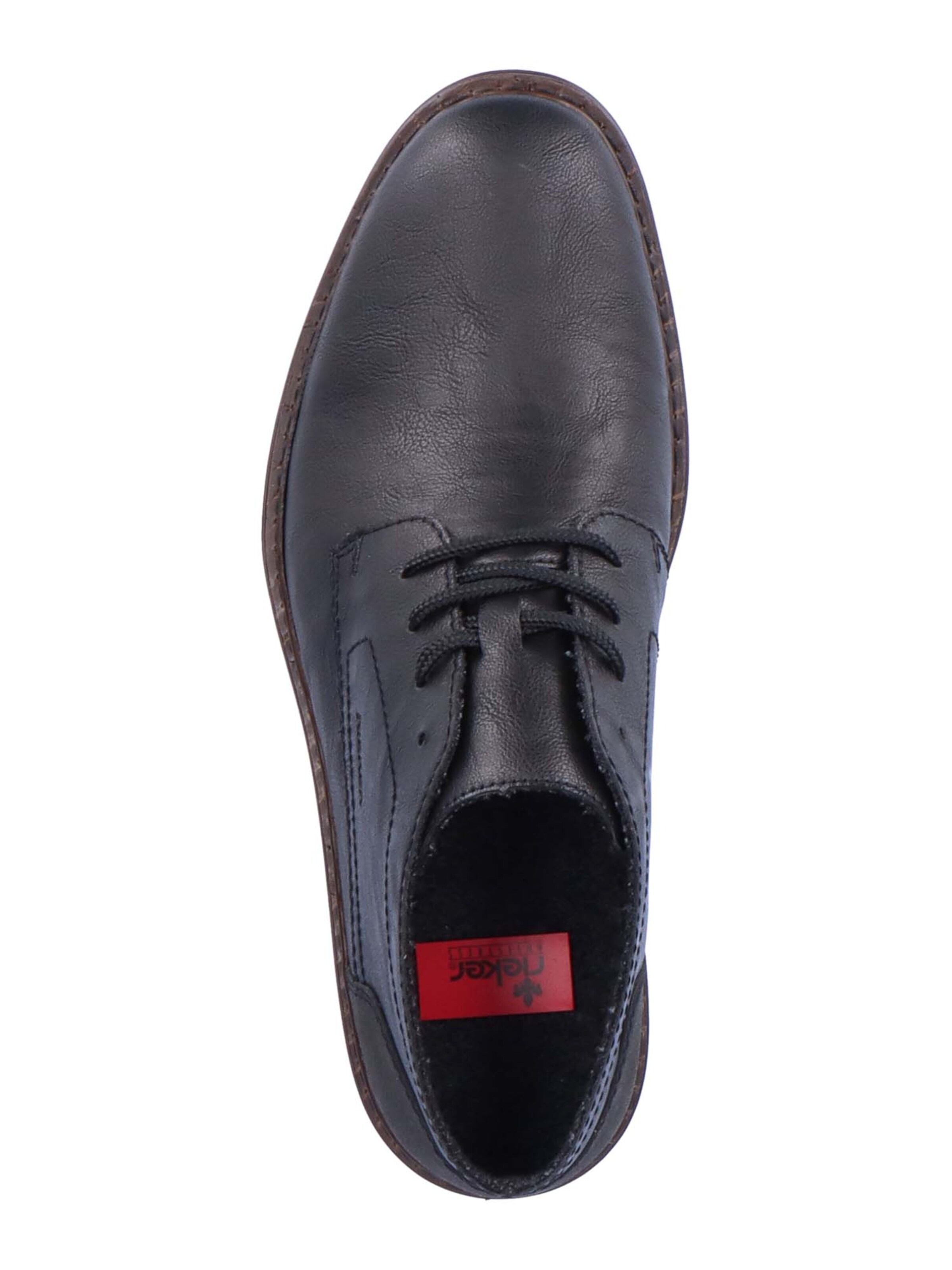 Rieker Fűzős csizma - fekete