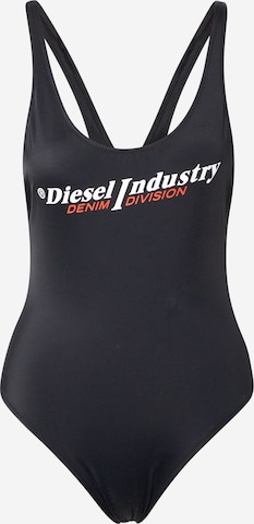 DIESEL Badeanzug 'SLIA' in Schwarz: predná strana