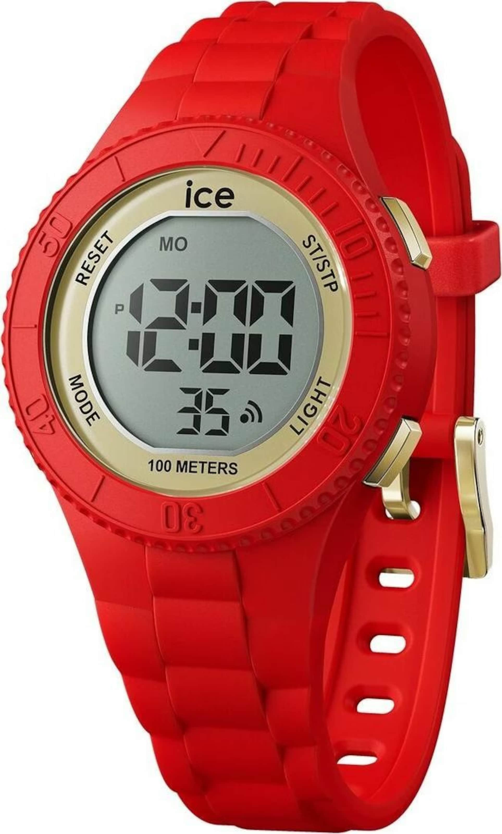 ICE WATCH Digitaal horloge in Rood: voorkant