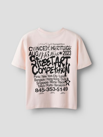T-Shirt NAME IT en rose