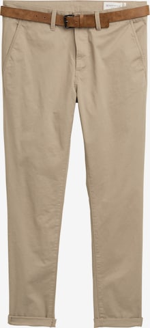 TOM TAILOR DENIM Slimfit Chino kalhoty – černá: přední strana