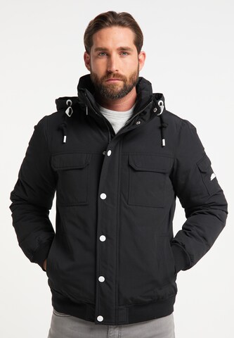 ICEBOUND Winter Jacket in Black: front