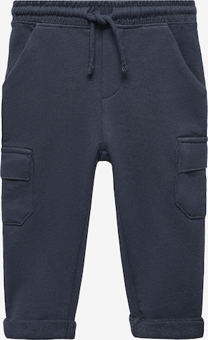 MANGO KIDS Regular Broek in Blauw: voorkant