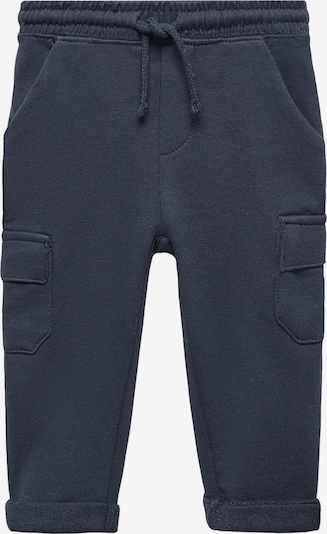 Pantaloni MANGO KIDS pe bleumarin, Vizualizare produs