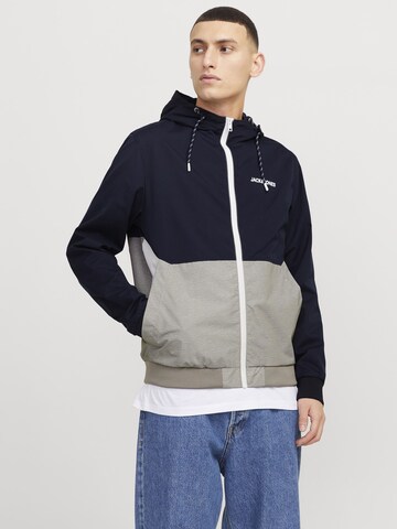 Veste mi-saison 'JJERush' JACK & JONES en bleu : devant