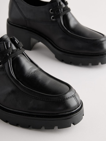 Next Lace-Up Shoes 'Forever Comfort' in Black