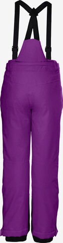 KILLTEC Regular Workout Pants in Purple