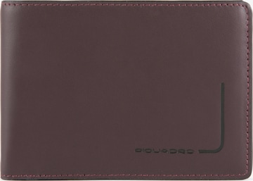 Piquadro Portemonnee 'PQJ' in Rood: voorkant