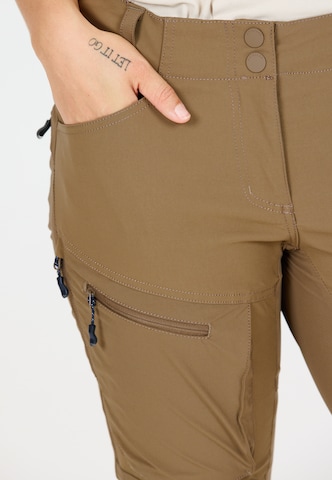 Whistler Regular Outdoor trousers 'Kodiak' in Yellow