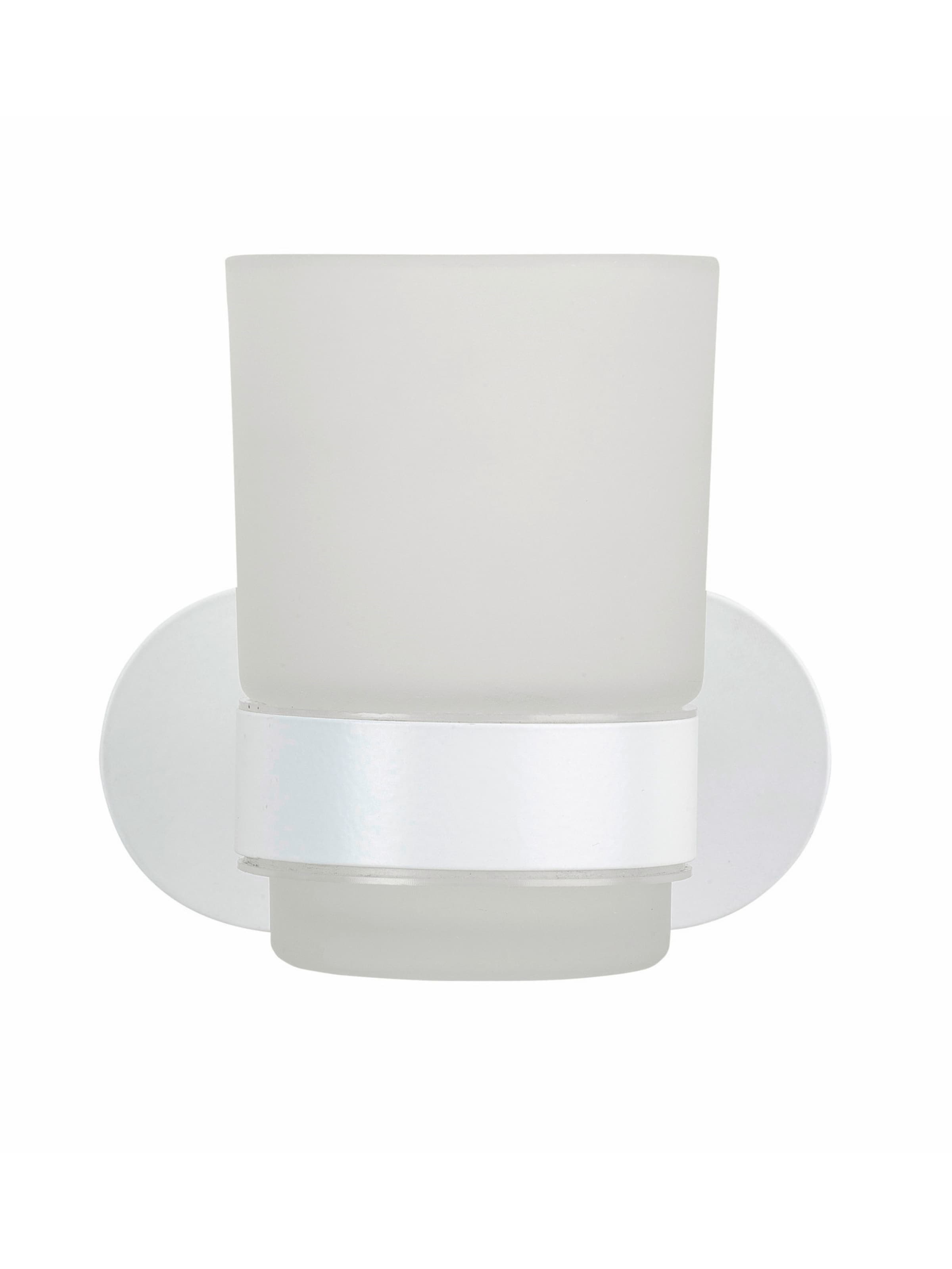 Wenko Zahnputzbecherhalter 'Orea' in Weiß: Vorderseite