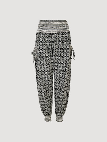 Loosefit Pantalon Apricot en noir