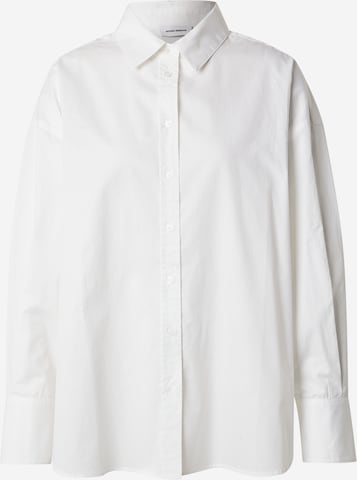 Chemisier Tatiana Zidekova en blanc : devant