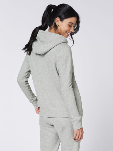 CHIEMSEE Zip-Up Hoodie in Grey