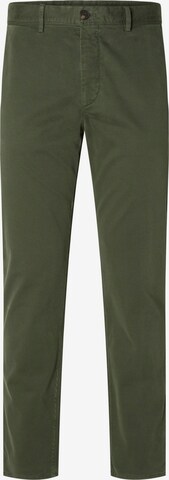 Pantalon chino SELECTED HOMME en vert : devant