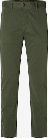 Coupe slim Pantalon chino SELECTED HOMME en vert : devant