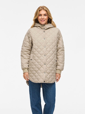 Manteau d’hiver VILA en beige : devant