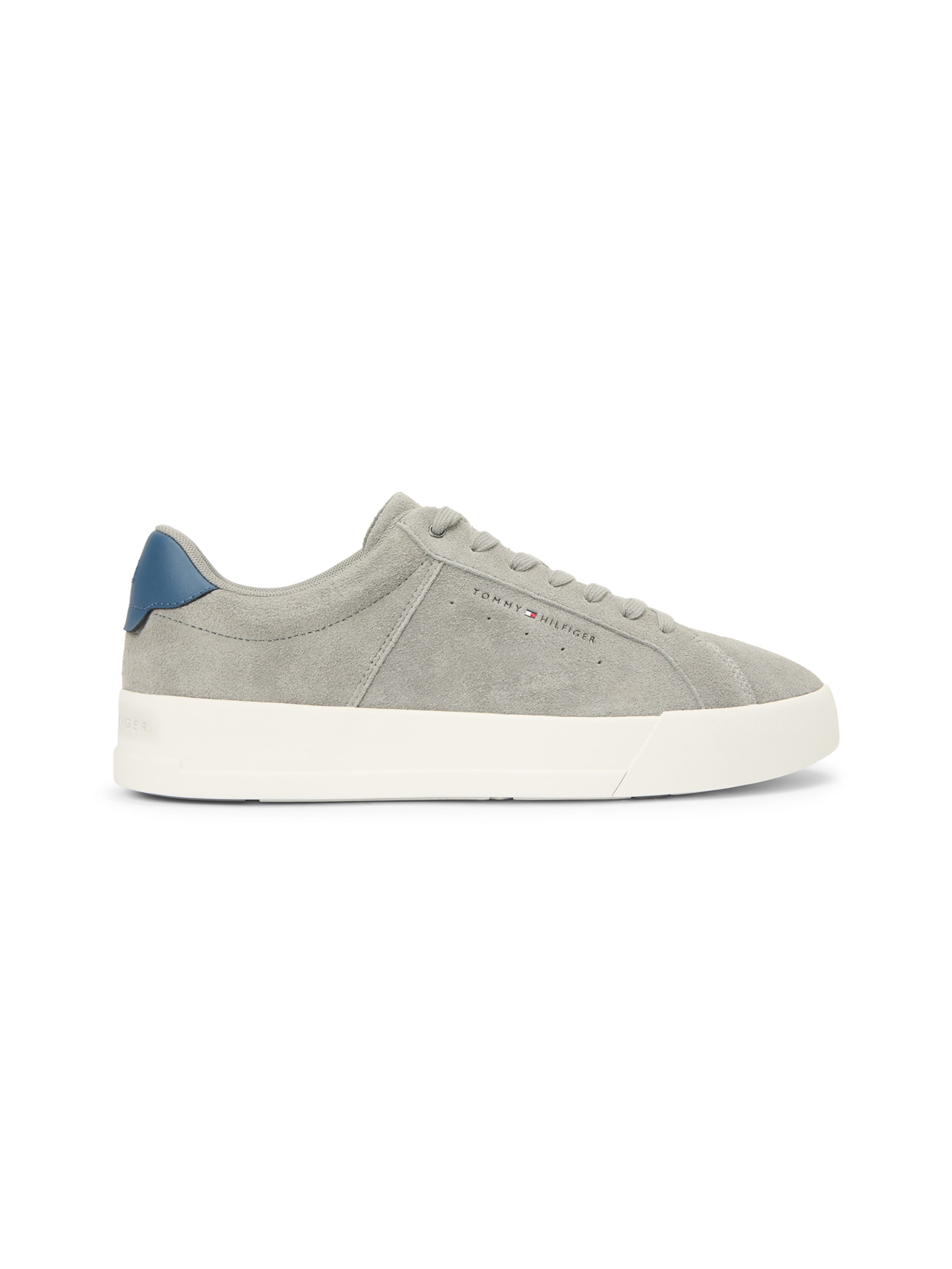 TOMMY HILFIGER Sneaker 'Court' in Grau